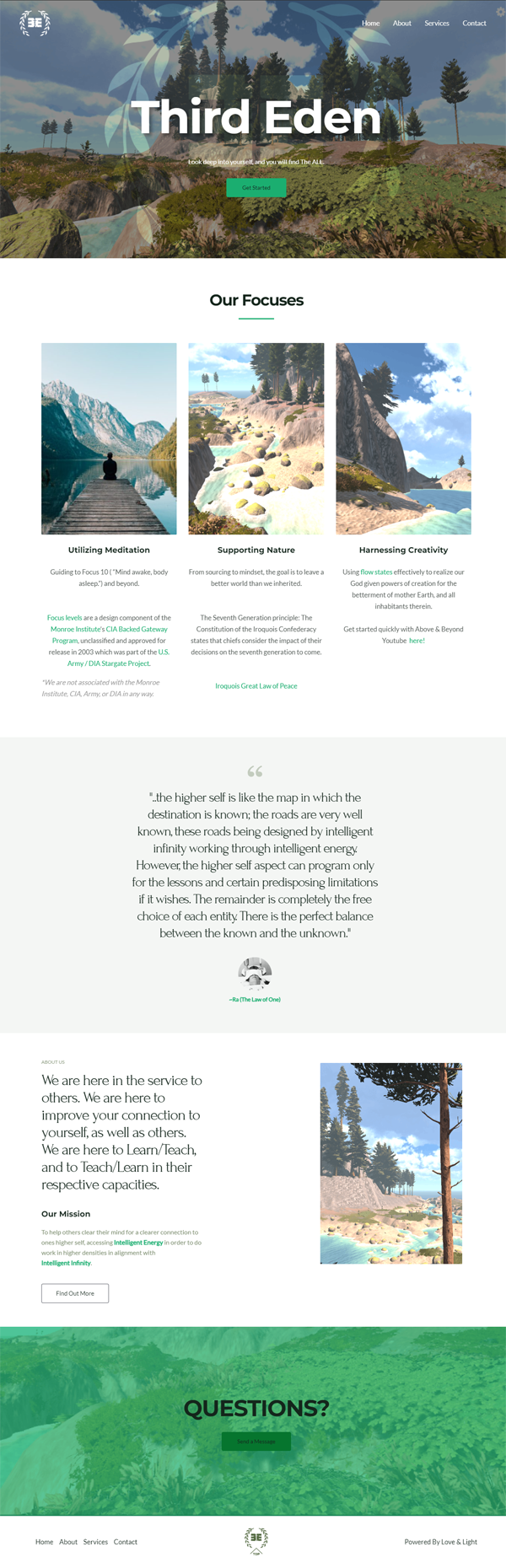 Thirdeden Site Preview